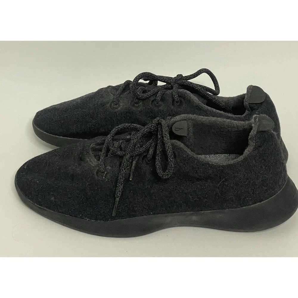 Allbirds Merino Wool Runners WR Sneakers Gray Marled Lace Up Shoes Mens Sz 12 M - Picture 4 of 6